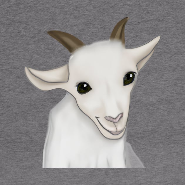 Cute Goat Drawing by Play Zoo